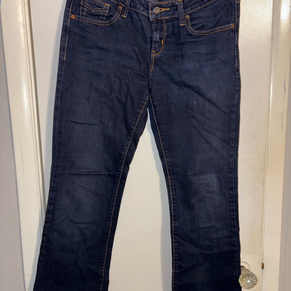 Levi's Blue Boot Cut Jeans Classic Style